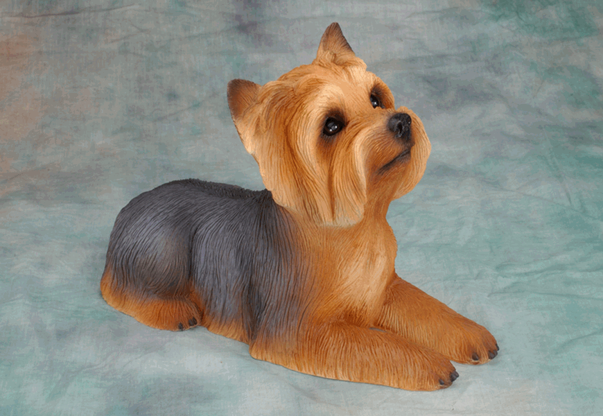 yorkshire terrier sculpture